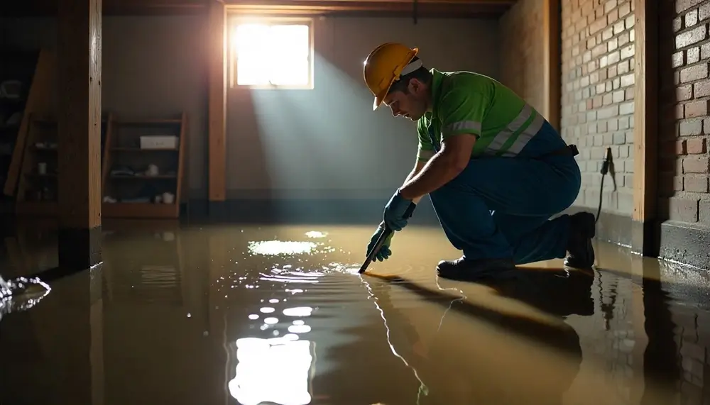 Professional water damage restoration services in Roanoke, TX